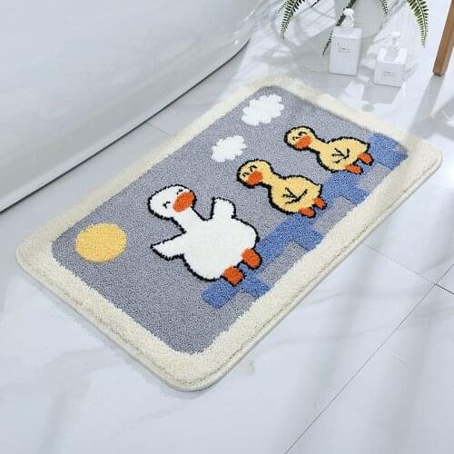 Cartoon Welcome Entrance Doormats Carpets Rugs For Home Bath Living Room Floor Stair Kitchen Hallway Non-Slip Mat