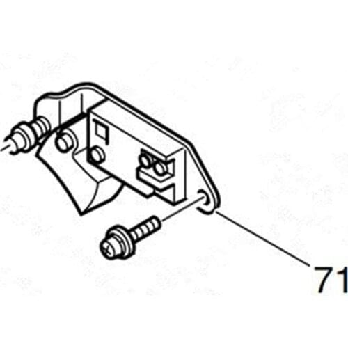 Genuine Switch HPAHR2-35S For Makita 651033-4 PC1100 4110C