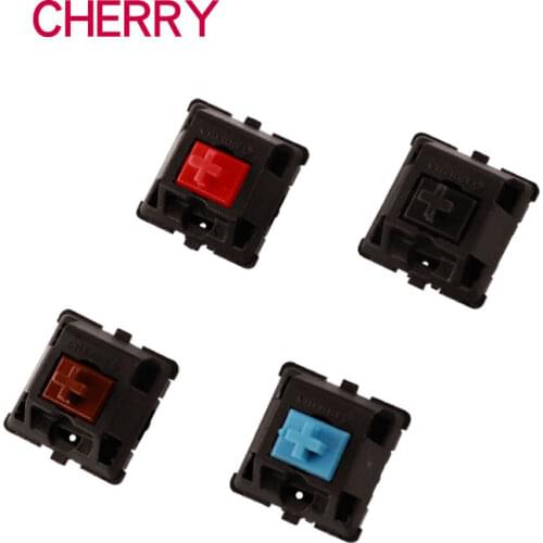 Original MX Cherry Mechanical Switch Black Blue Red Brown 3-pin Cherry Switch for Swap Mechanical Keyboard
