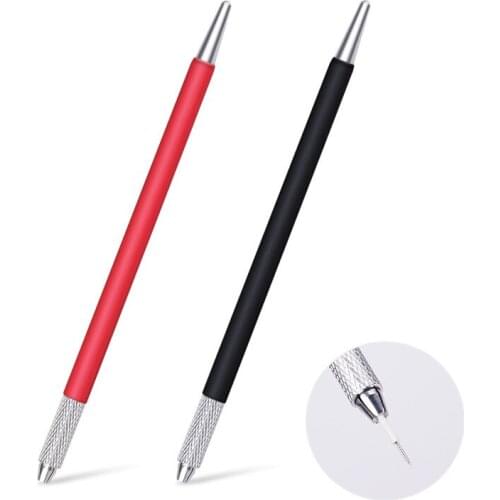 Eyebrow Makeup Pen Tebori Pens Light Manual Tattoo Eyebrow Pens For Permanent Makeup Supplies Aluminum Pen