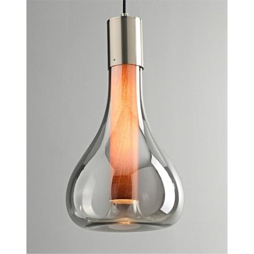 Modern Luxury Transparent Glass Pendant Lamps Living Room Bedroom Dining Room Bar Study Hotel Art Deco Furniture Pendant Lights