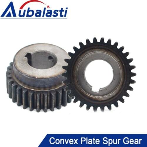 WoodWorking Machine Convex Plate Spur Gear 1.5M Inside Fix Hole Diameter 19mm Tooth 30 Height 25mm Free Shipping