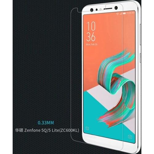 2PCS Smartphone Tempered Glass Explosion-proof Protective Film Screen Protector mobile phone for ASUS ZenFone 5 Lite/5Q ZC600KL