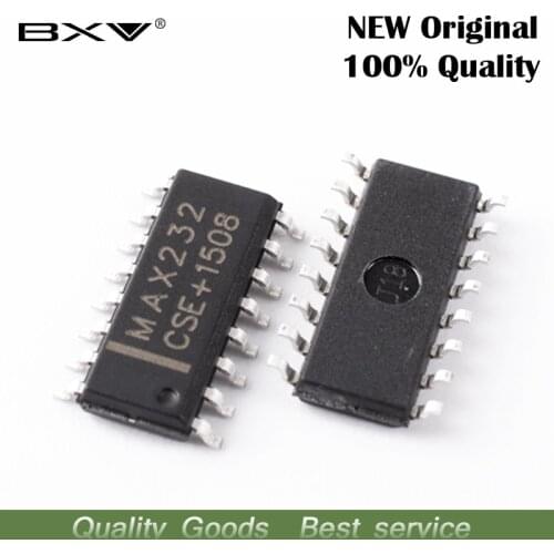 10PCS MAX232CSE MAX232 16 Narrow SO 16PIN Drive/receiver SMD
