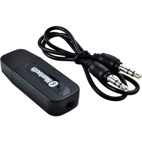 3.5mm Jack USB Bluetooth AUX Wireless Car Audio Receiver A2DP Music Receiver Adapter For Android/IOS Mobile Phone