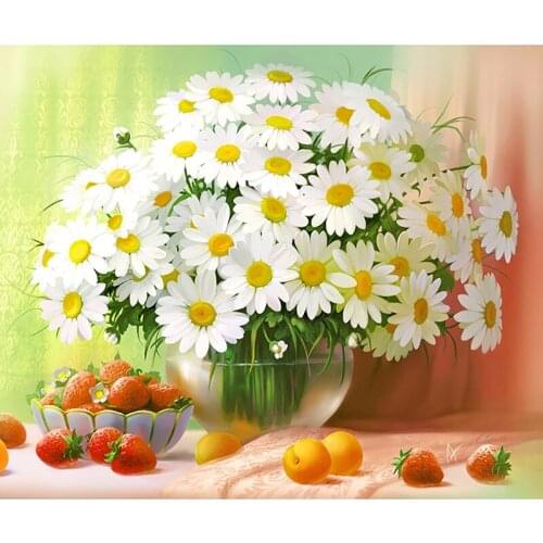5D DIY Full Drill Square Round Resin Diamond Paintings "Sunflower" Cross Stitch Embroidery Mosaic New Arrival Home Decoration