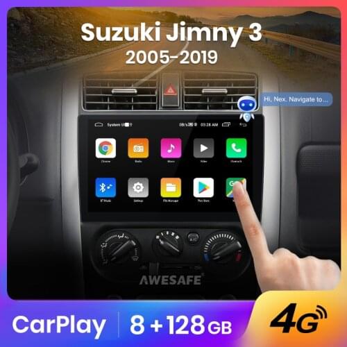 AWESAFE PX9 For For Suzuki Jimny 3 2005 - 2019 2007 Car Radio Multimedia Video Player Navigation GPS No 2 din DVD Android 10