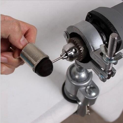 Free shipping of 1PC of 26-40mm 320# thin grit grinding beads ball diamond concave bead sticks nest amber beads cylinders