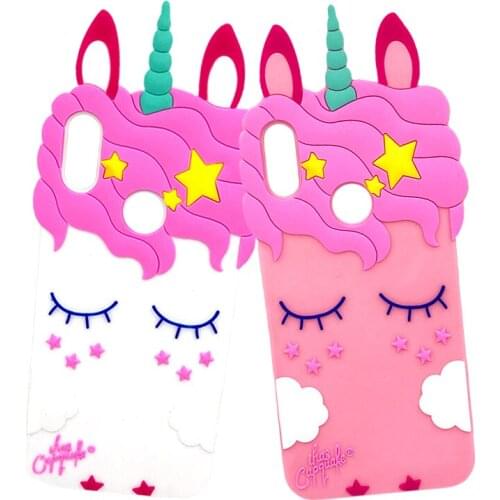 Honor 8A Case For Huawei Honor 8A Case Silicone Unicorn Cute Back Cover For Huawei Honor 8A JAT-LX1 8 A Honor8A Phone Case Soft