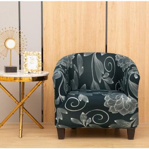 Floral Elastic 3D Mandala Chair Sofa Covers Slipcover Stretch for Living Room Funda Sofa Chair Couch Cover Home Single Seater