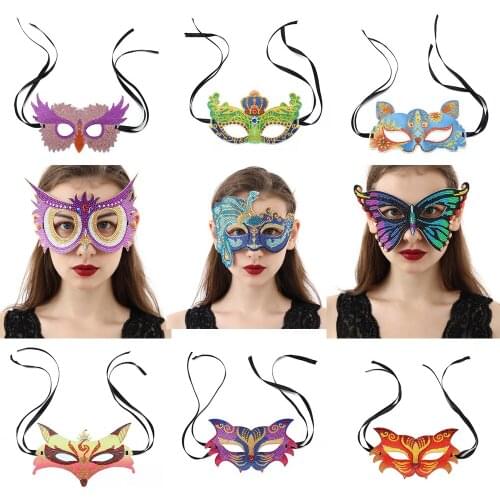DIY Diamond Painting Mask Special Shaped Diamond Mosaic Creative Crafts Cross Stitch Diamond Embroidery Party Christmas Supplies