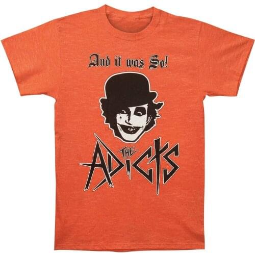 Adicts Men And It Was So Slim Fit T-shirt Heather