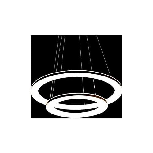 Fashion Modern Ring Shape Acrylic Droplight LED Pendant Light Fixtures For Living Dining Room Hanging Lamp Indoor Lighting