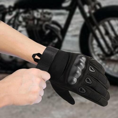 Motorcycle Gloves Mens Racing Gloves Breathable Full Finger Driving Gloves EVA Hard Shell Protective Gloves ​For Racing Cycli