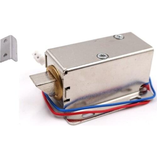 Fail Secure 12V Mini Electric Bolt Lock Drawer Lock Cabinet Lock