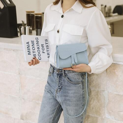 Wholesale Chain Bag Female B Letter 2020 New Korean Style Fashion Small Shoulder Bag Classic Bag All-match Mini Messenger Bag