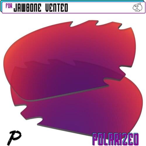 EZReplace Polarized Replacement Lenses for - Oakley Jawbone Vented Sunglasses - Midnight P