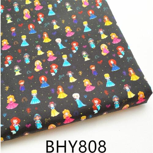 Half yard 45*140cm cartoon movie character Tissue Kids Home Textile polyester cotton fabric mask 808
