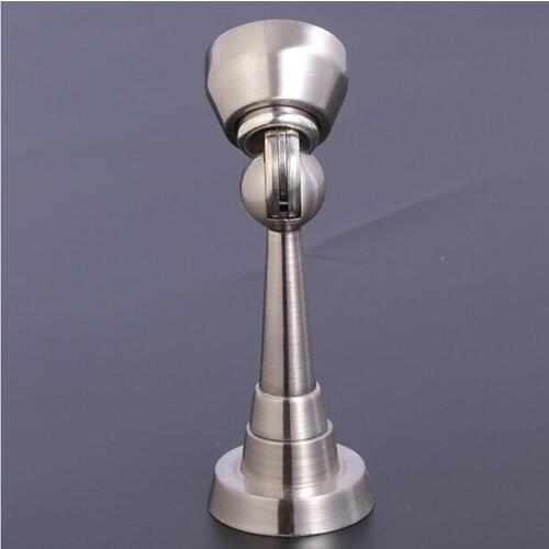 Top quality Modern simple door stopper heavy duty magnetic intensity door stopper stian silver stain nickel fashion door stops