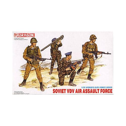 1/300 scale model Dragon 3003 Soviet airborne army assault force