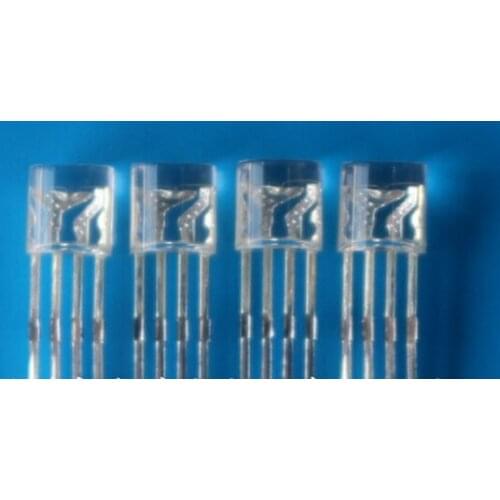 1000pcs Without Flange Water Clear Flat Top 5mm RGB LED Diode Common Anode/cathode