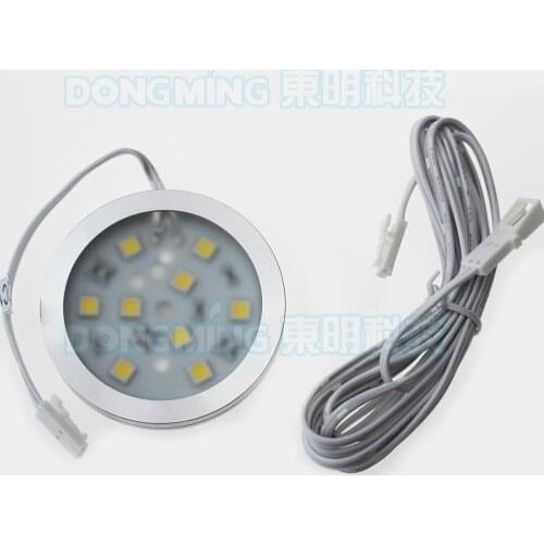 12PCS/LOT Wholesale 5050smd LED Chips Under Cabinet Light Bulb 12V 140LM high intensity wine cases/bookcases/showcases Lighting
