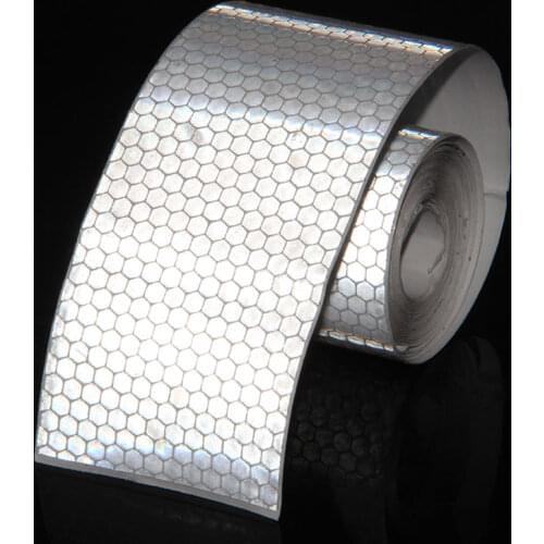 5cm*10m Bike Body Reflective Safety Stickers Reflective Safety Warning Conspicuity Tapes Film Stickers Strip Bicycle Accessories