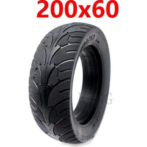 8 Inch Electric Scooter 200x60 Solid Tire Folding Scooter Motor Wheel Widening Explosion-proof Wear-resistant Tyre