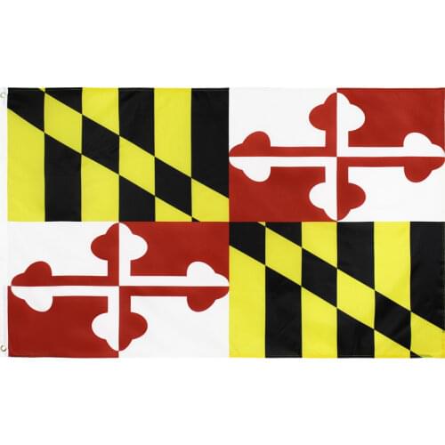 90x150cm us usa state maryland flag
