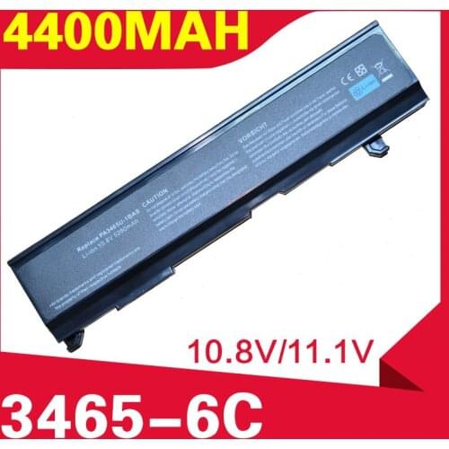 ApexWay 4400mAh Battery For Toshiba 3451 M55 M40 A135 PA3465U-1BRS PA3465U-1BAS PABAS069 PA3451U-1BRS PA3457U-1BRS PABAS06