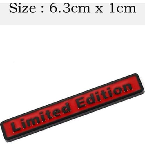 Car Stickers LIMITED EDITION Emblem Badge Decal For Mitsubishi ASX Lancer x 10 Outlander Lada vesta granta Kalina Jeep Renegade