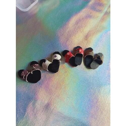 Blythes 1/6 size doll shoes versatile summer slippers flat foot doll shoes 4 color optional doll accessories