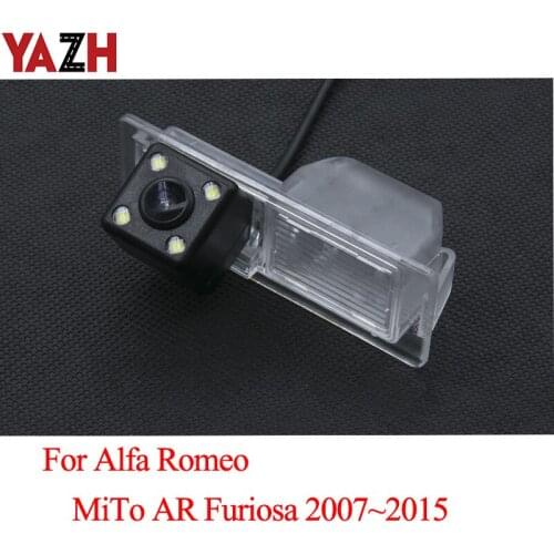 For Alfa Romeo MiTo AR Furiosa 2007 - 2016 HD CCD Night Vision Car Rearview Park Monitor Parking Reverse Backup Rear View Camera