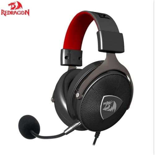 Redragon H520 GAMING HEADSET Microphone Noise Cancelling 7.1 USB 3.5MM Surround Computer Earphones For PC PS4 Xbox One Phone