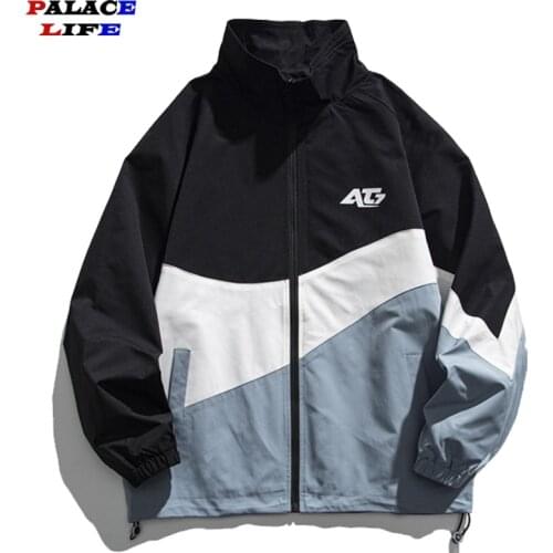 Hip Hop Oversized Jacket Parka Men Streetwear 2021 Anime Cartoon Print Harajuku Cotton Winter Padded Jacket Coat Warm Outwear