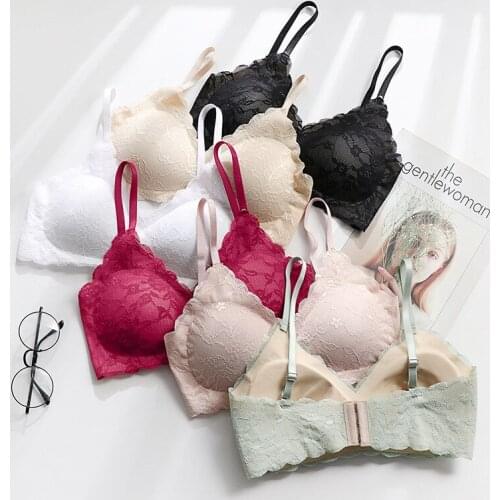 Summer No Steel Ring Womens Seamless Sports Beauty Back Strapless Bra Base Anti-glare Gather and Wrap The Chest