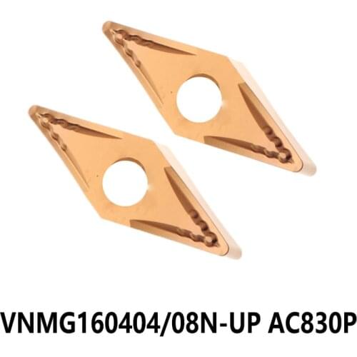 Original VNMG160404 VNMG160408 VNMG 160404 160408 VNMG160404N-UP VNMG160408N-UP AC830P Carbide Inserts Lathe Cutter Tool CNC