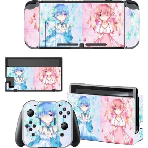 Re:Life in a different world from zero Skins for Nintendo Switch Skin Sticker for Nintendoswitch console Joy-Con Controller