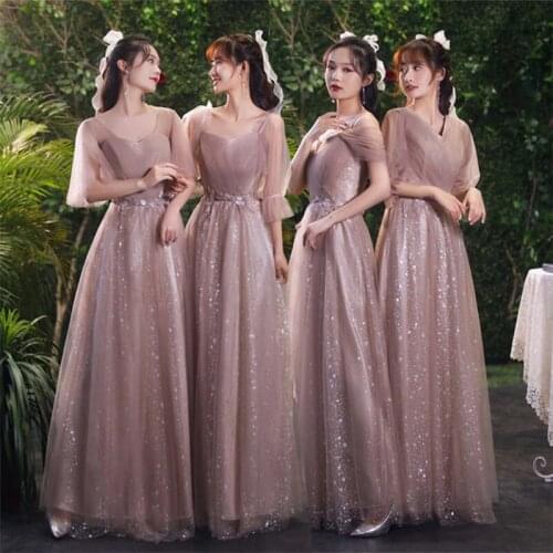 Bridesmaids Dresses Illusion Short Strapless Off The Shoulder Appliques Pleat Embroidery A-Line Women Wedding Party Gown E558