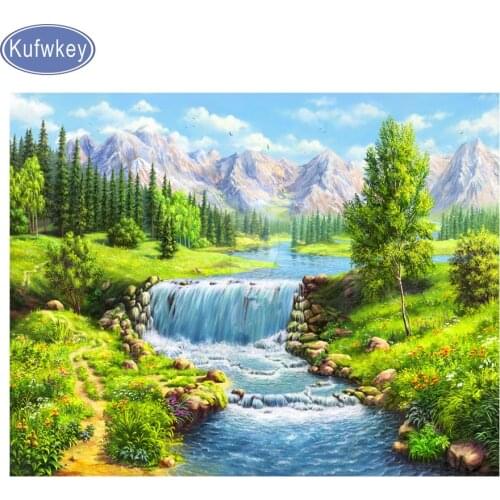 Full,square&round Diamond Embroidery,natural scenery landscape 5d Diamond Painting,Cross Stitch,3D,Mosaic photo,pattern,Crafts