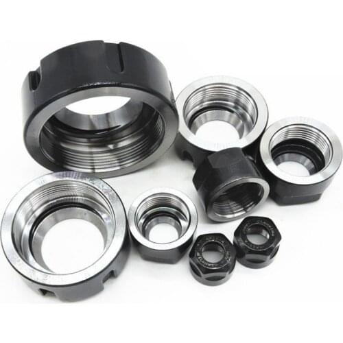 1pcs precision Balanced collet nut A UM type ER11 - ER32 spring collect nut clamping for CNC milling engraving machine