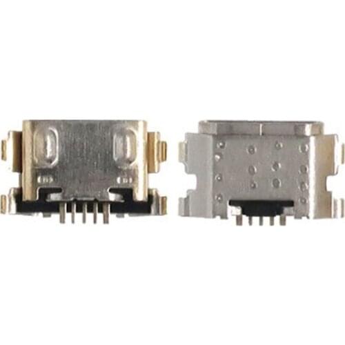 50Pcs Micro Usb Charger Connector For Motorola Moto E 2020 XT2052 XT2052-5 E2020 XT2052-1 XT2052-2 Charging Dock Port Jack Plug
