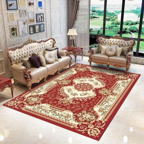 Luxurious Persian Style Anti Slip Welcome Entrance Doormats Middle East Prayer Floor Mats for Living Room Bedroom Carpet