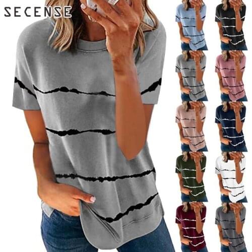 SECENSE Short Sleeve Women's T-Shirts