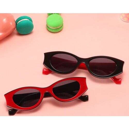 2021 Cat Eye Kids Sunglasses Fashion Brand Child Sun Glasses Anti-uv Baby Sun-shading Girl Boy Sunglass oculos de sol