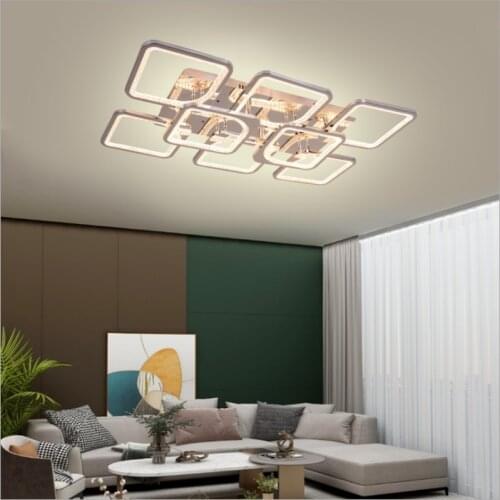 Nordic living room bedroom LED chandelier restaurant balcony ceiling lamp remote control dimming new product