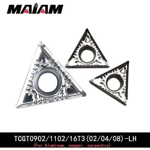 TCGT triangular grooving insert TCGT090202 TCGT090204 TCGT110202 TCGT110204 TCGT16T302 TCGT16T304 TCGT16T308 LH for aluminum
