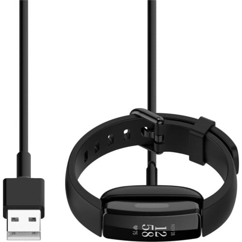 USB Charging Cable for Fitbit Inspire 2 Smartwatch Support fast Charger Power Cord Bracelet Wire Charging Cable Accessories