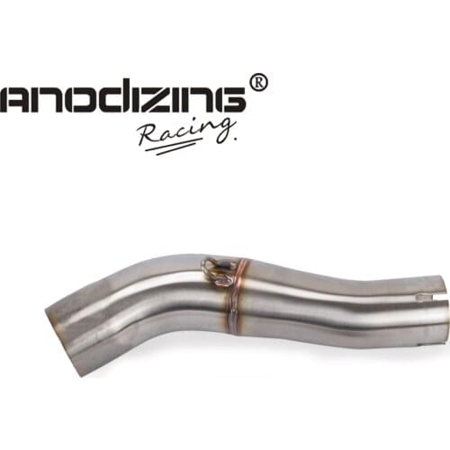 Motorcycle Exhaust System Slip On Middle Pipe Link Pipe For Honda CB500F CBR400R CBR500R 2016 2017 2018 SLIP-ON without Muffler