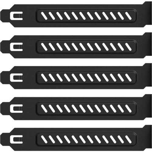 Heat Dissipation PCI Baffles Dustproof Chassis Small Expansion Slot Cover Plate for Household Computer Accessories